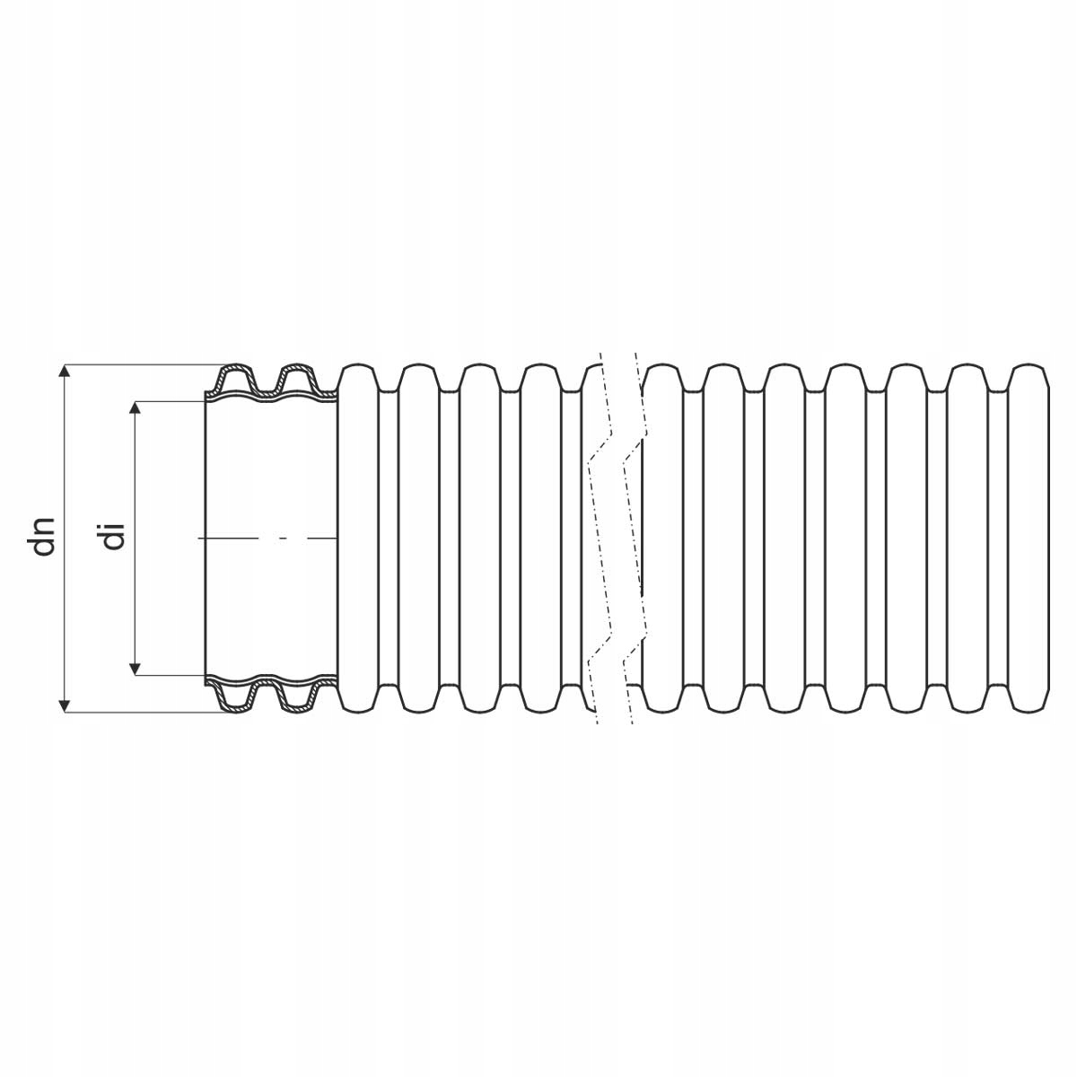 Kopos Rura karbowana peszel Arot KF50 N 25m EAN (GTIN) 8595057655928