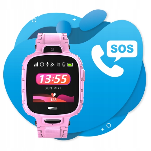 KIDS SMARTWATCH CALMEAN ACTIVE POLSKIE MENU Transmisja danych 2G