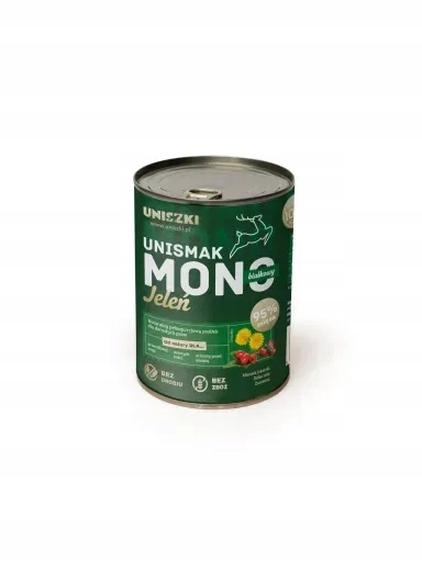 4x Unismak Mono Jelen 400g Uniszki
