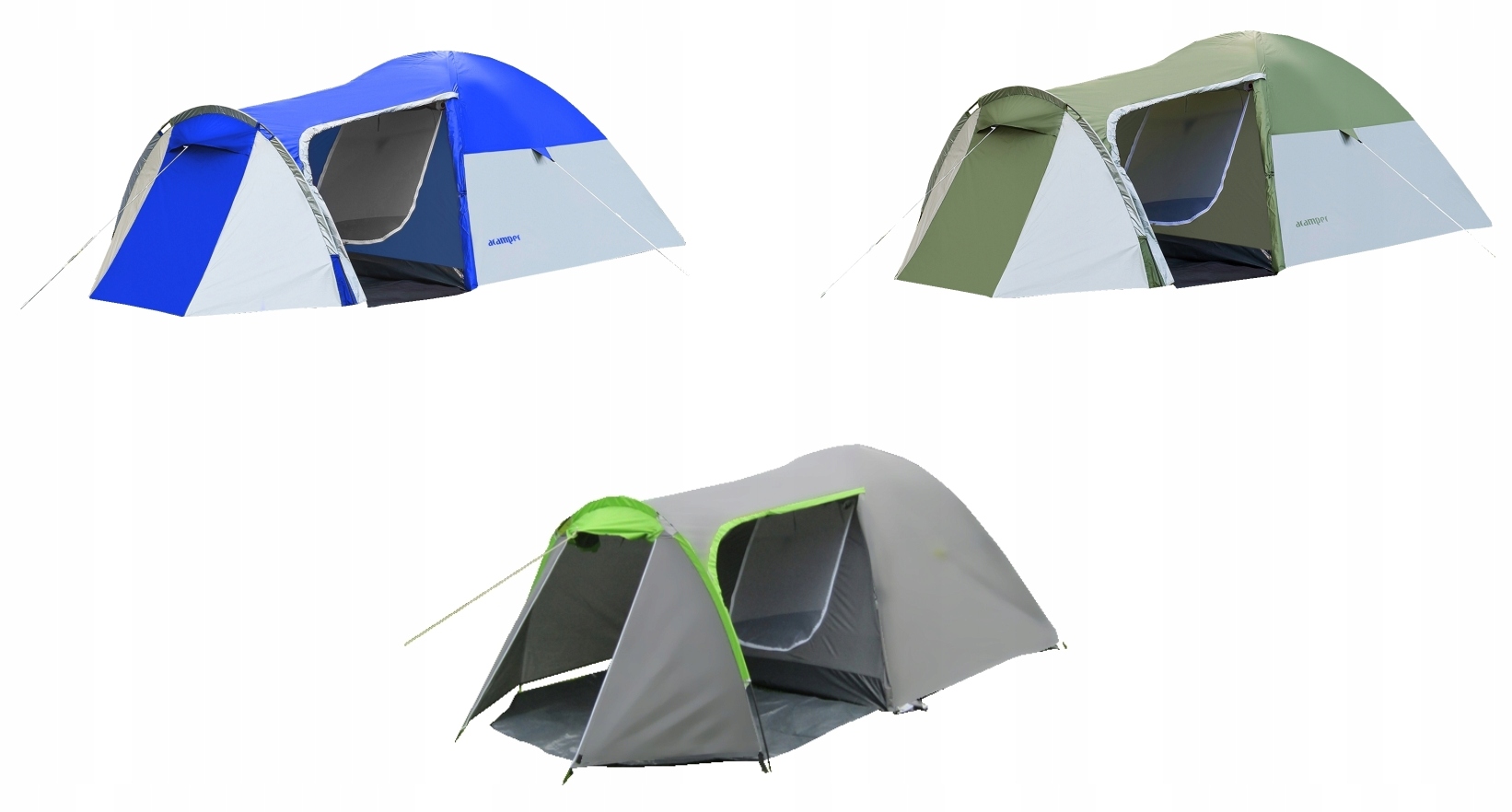 ! NAMIOT MONSUN 3 PRO ACAMPER 3500mm 3-os. OKAZJA! Liczba przedsionków 1