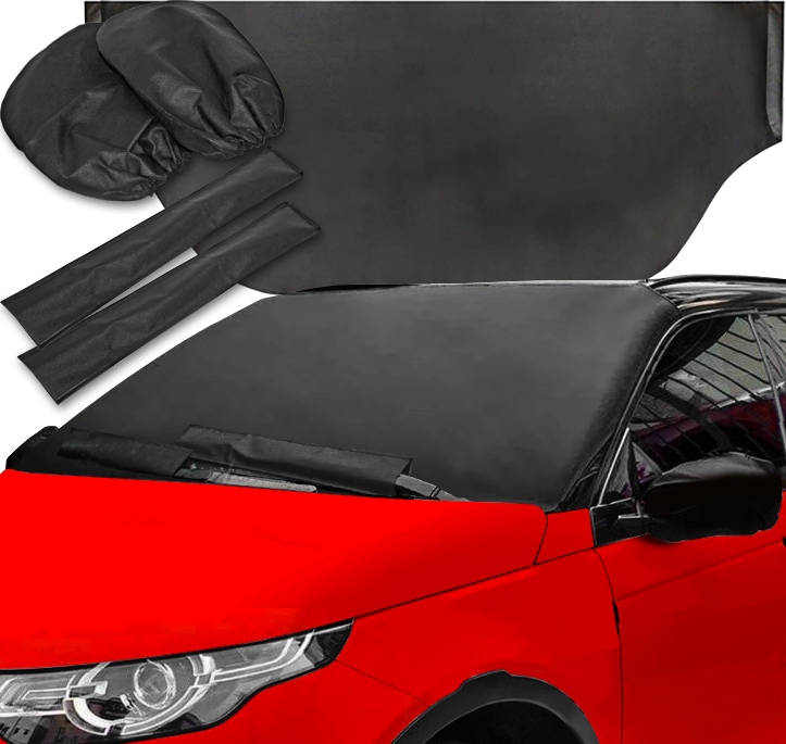 MATA ANTYSZRONOWA PRZECIWSZRONOWA OSŁONA NA SZYBĘ POKROWIEC LUSTERKA WYCIE