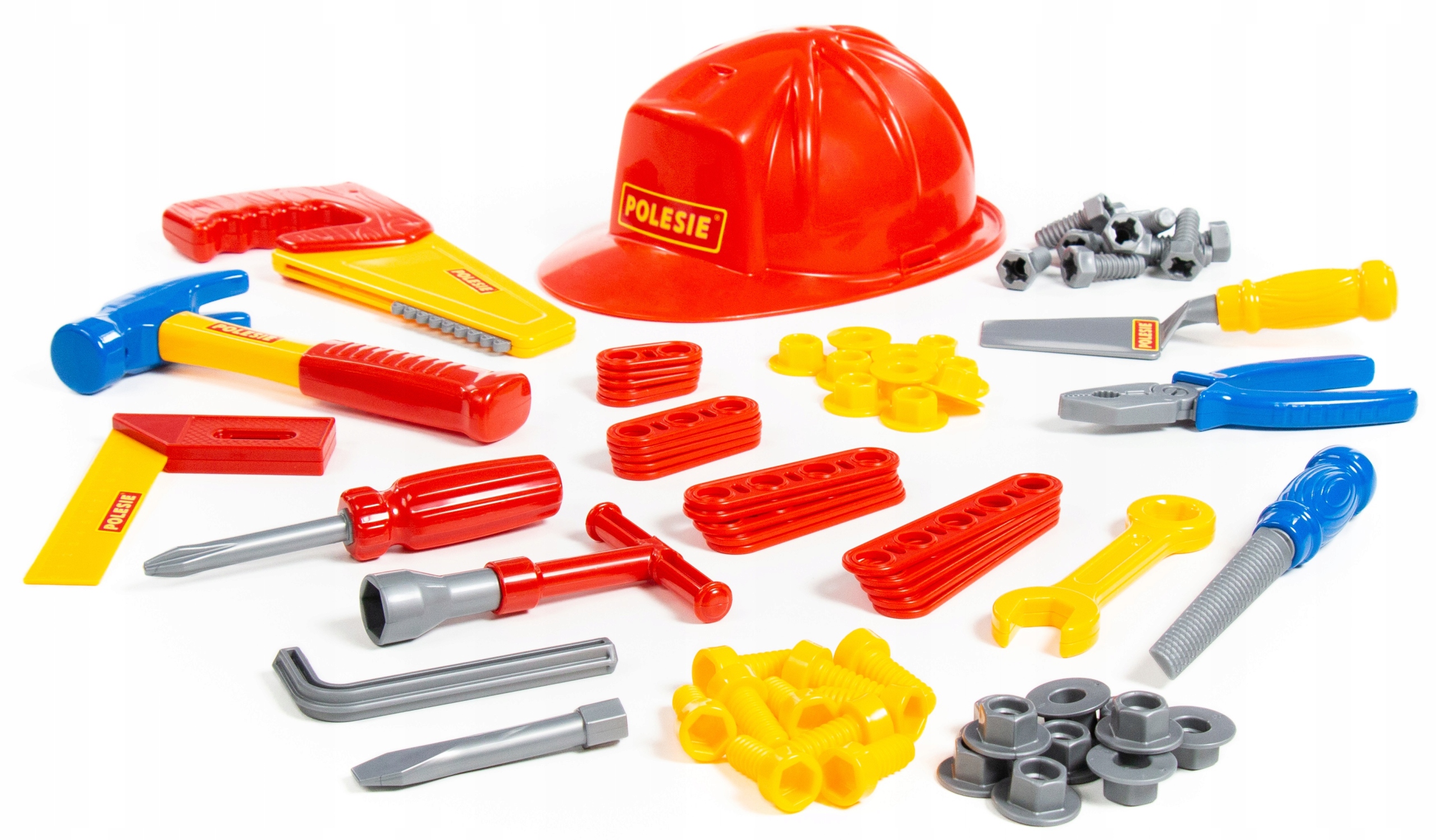 POLESIE NARZĘDZIA DZIECI WARSZTAT ZESTAW 74 EL. PL