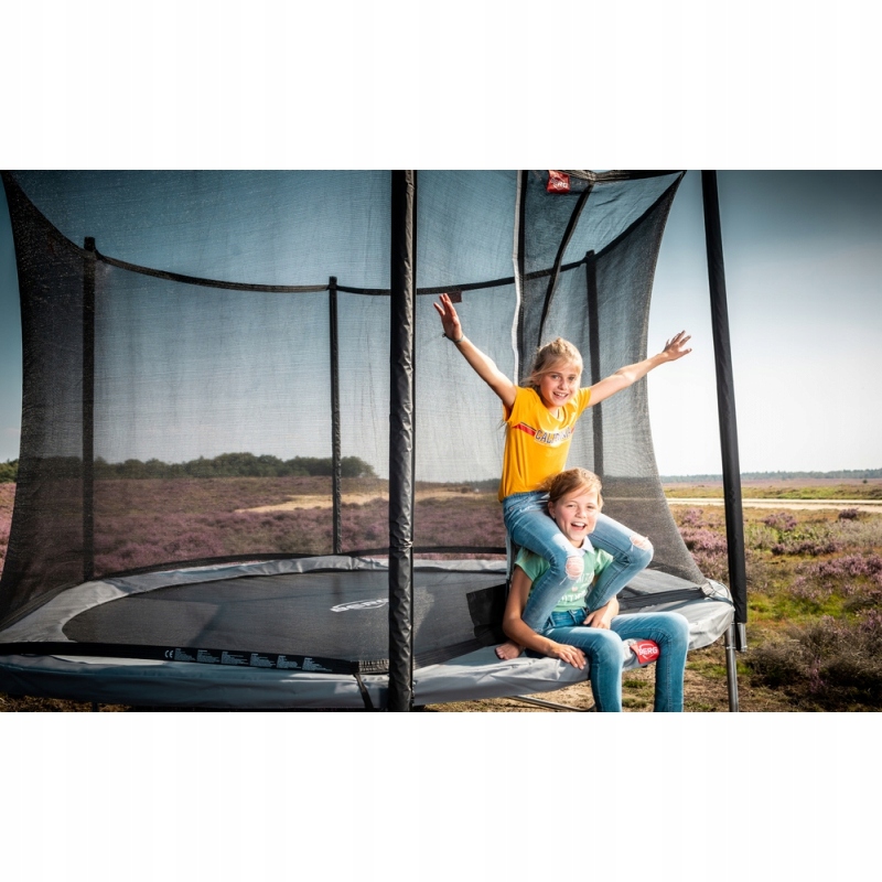 BERG Trampolina Favorit Gray 270 cm + Siatka Comfort Bohater brak
