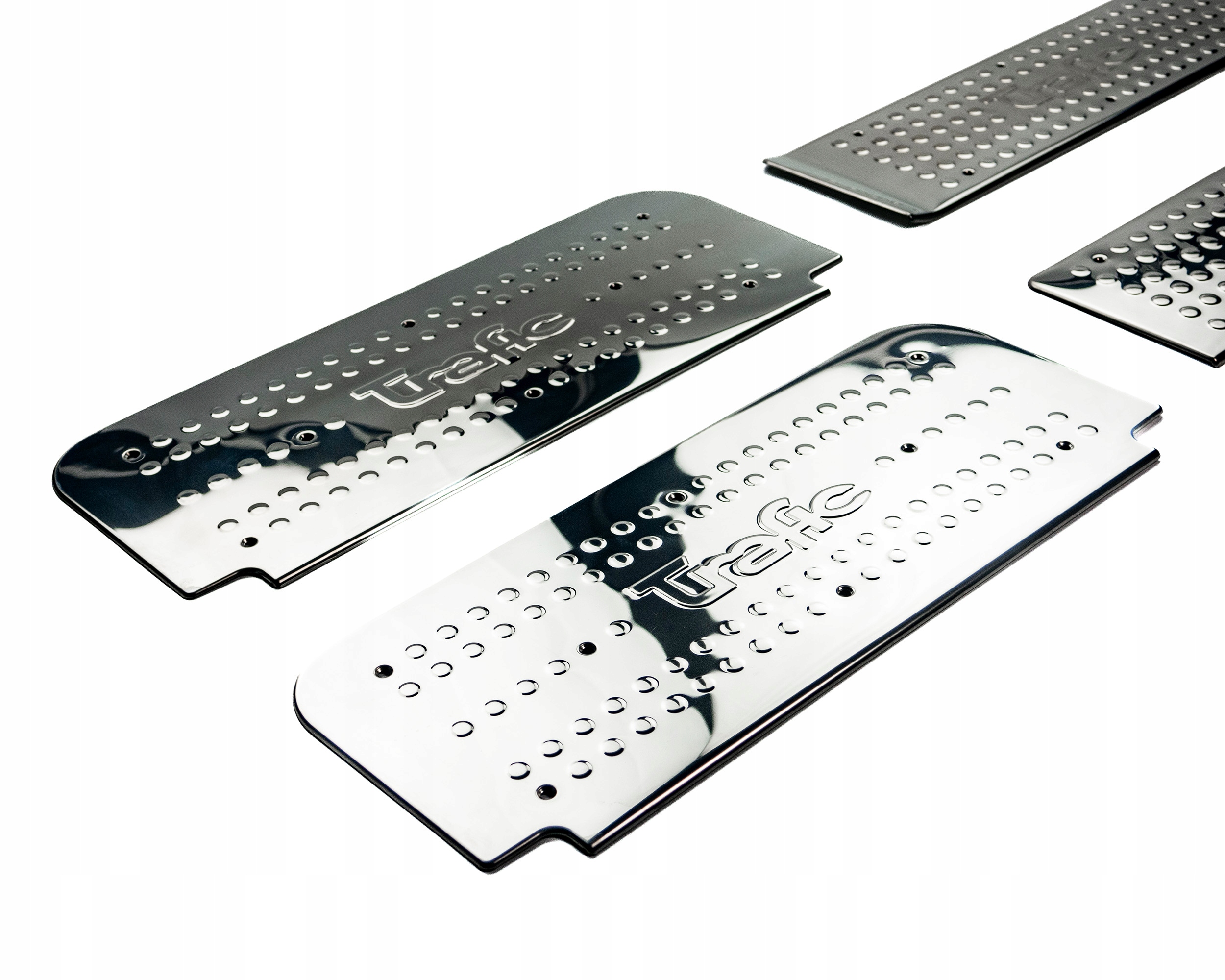 Nakładki stopni wew. progi RENAULT TRAFIC 01-14 Producent Omtec