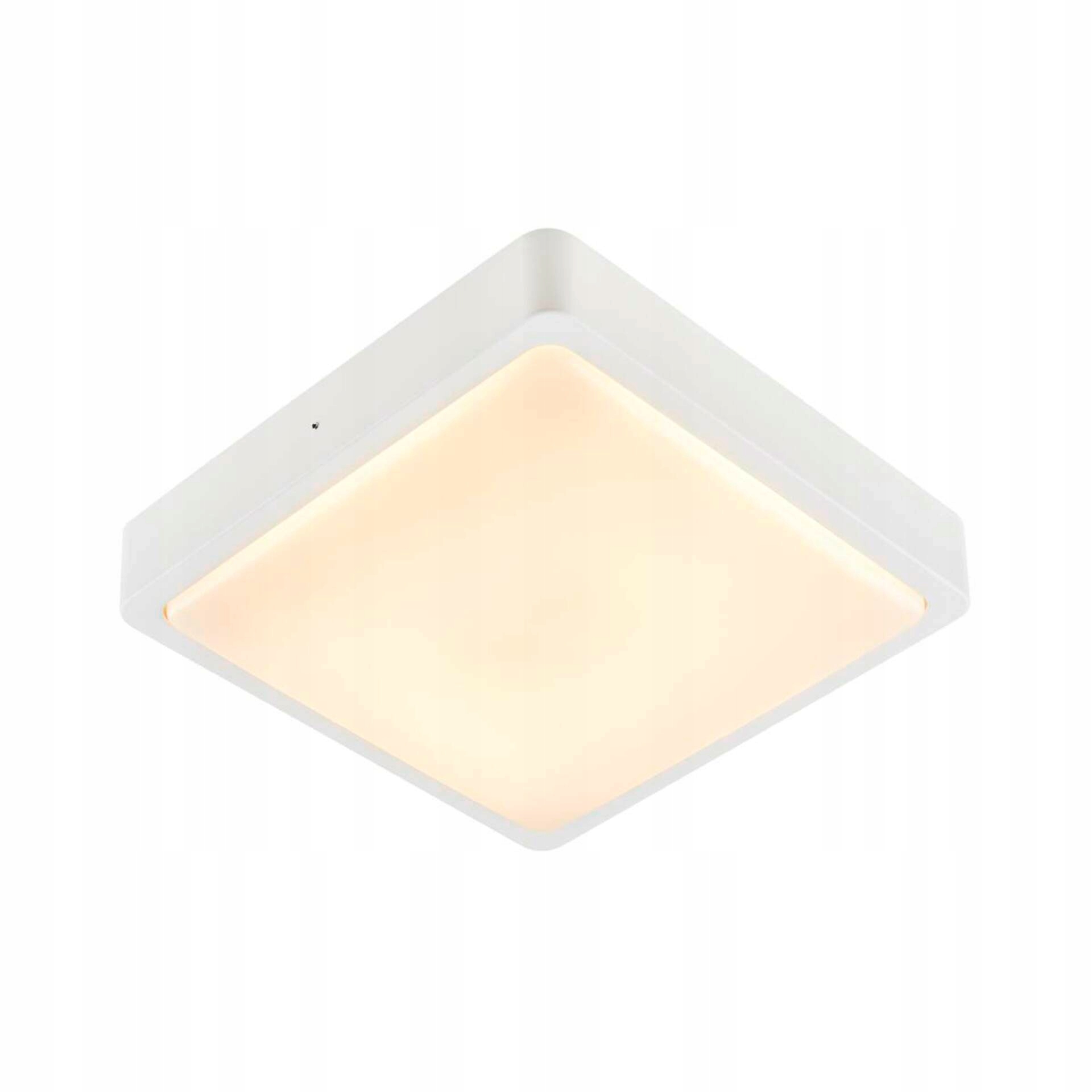 Led svietidlo Slv Ainos Square 17W IP65 Cct biele 3000/4000K