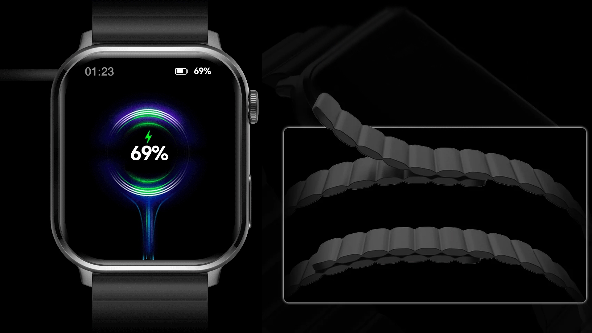 SMART WATCH BT KONVERZAČNÉ HODINKY PL JAZYK IMILAB W02 Prenos dát žiadny