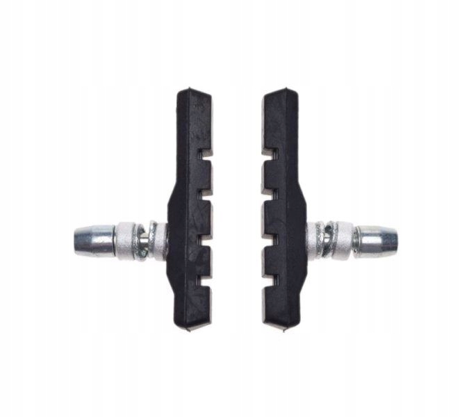 Klocki hamulcowe V-brake 70mm z gwintem symetryczne