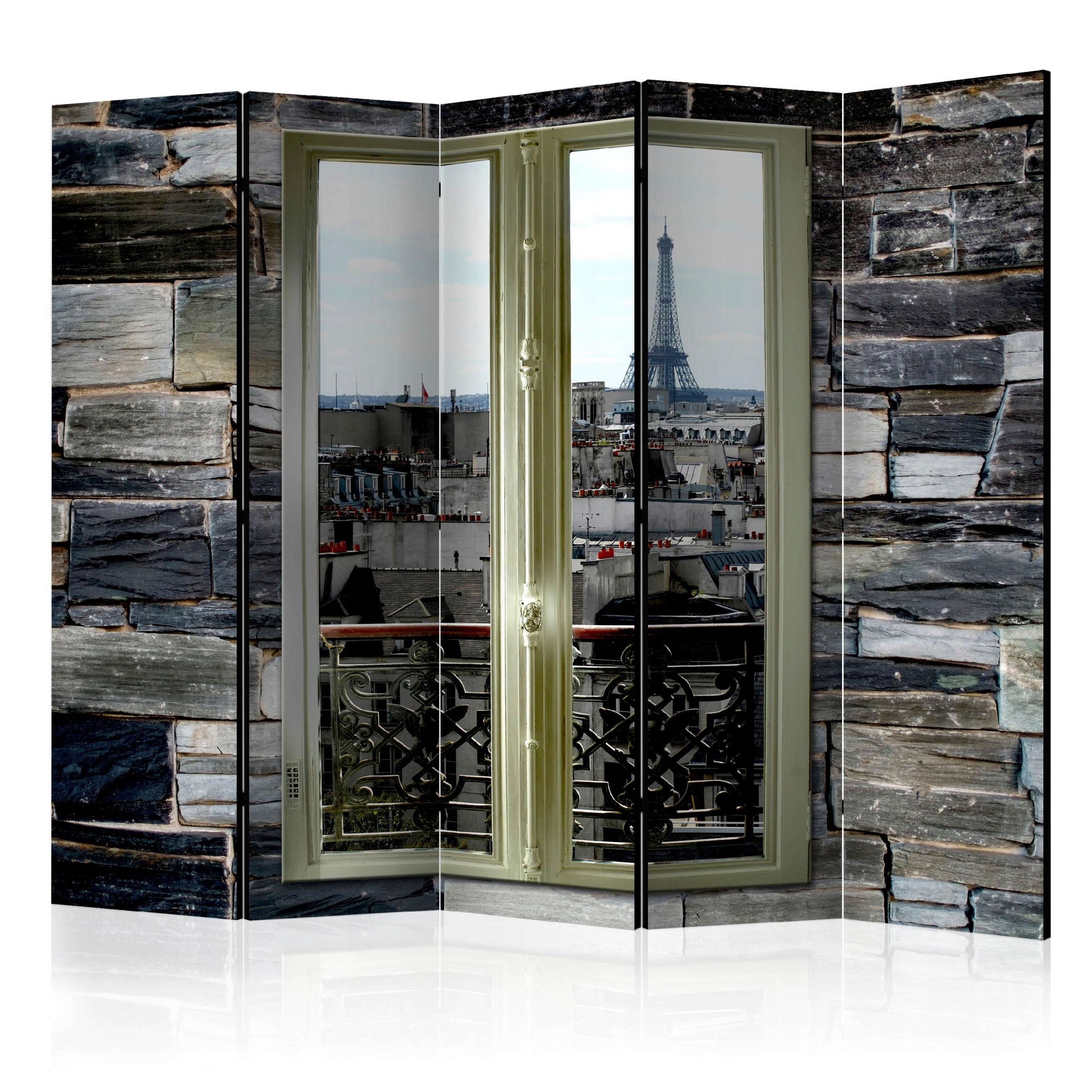 Dekorační Paraván Dvoustranný d-B-0153-z-c