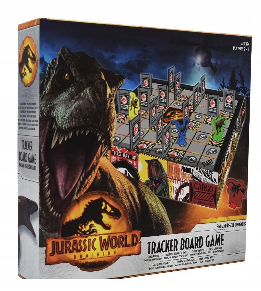 JURASSIC WORLD - TRACKER CARTAMUNDI [GRA PLANSZOWA]