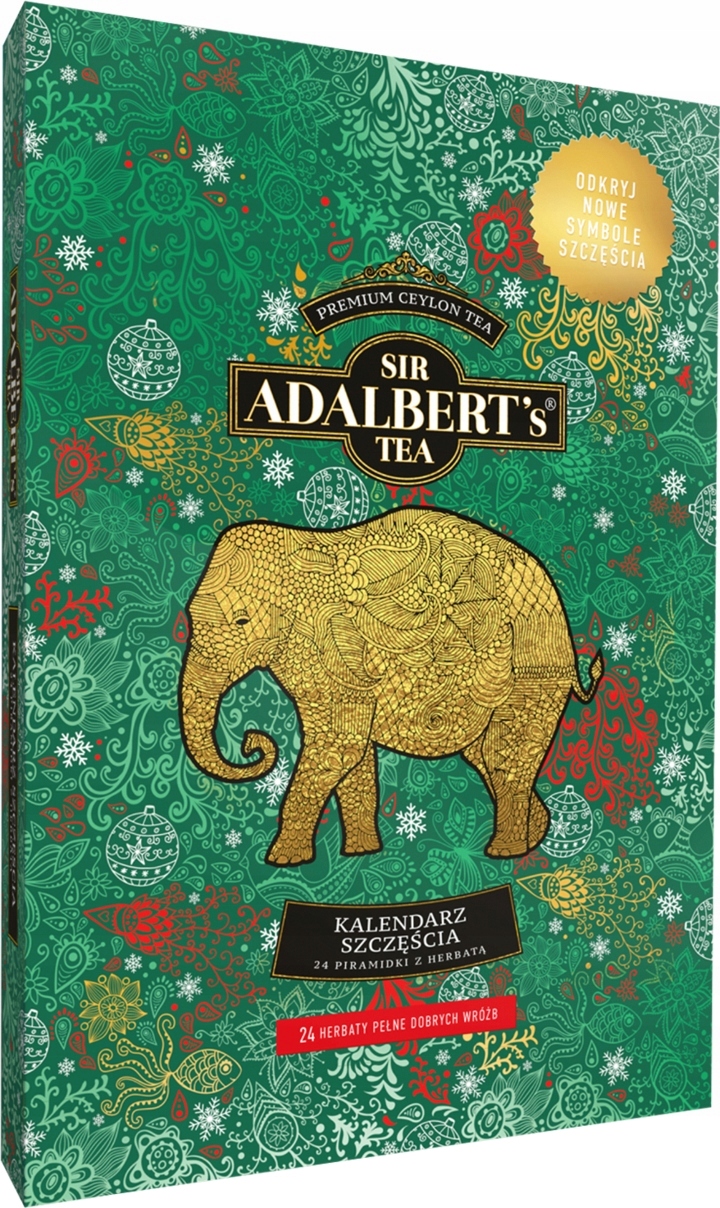 Limitovaný Adventní Kalendář Čaj Adalbert's Tea Štěstí