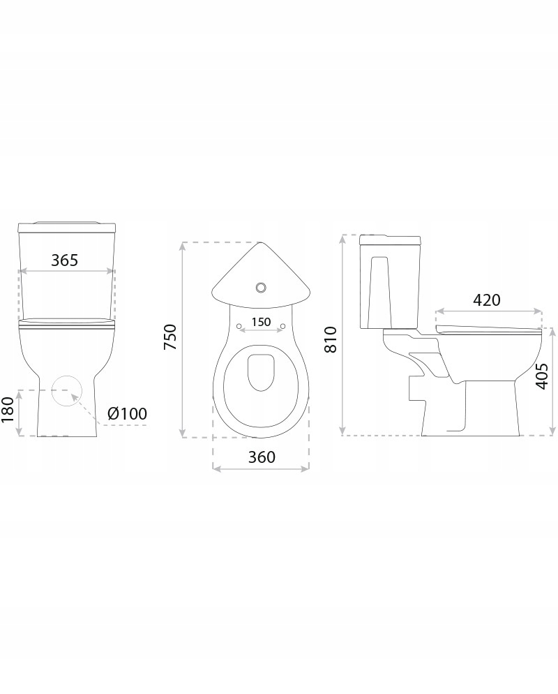 Kompakt WC Lavita Bartolini EAN (GTIN) 5900378333746