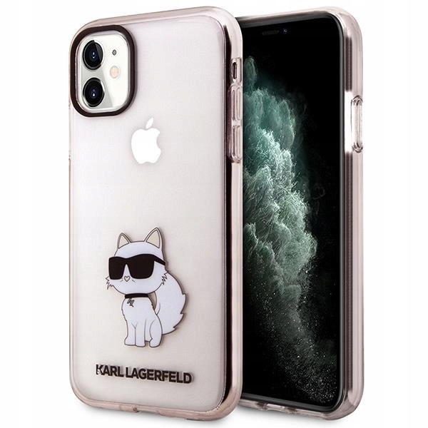 Originální Pouzdro Karl Lagerfeld pro iPhone 11/Xr, růžové obal