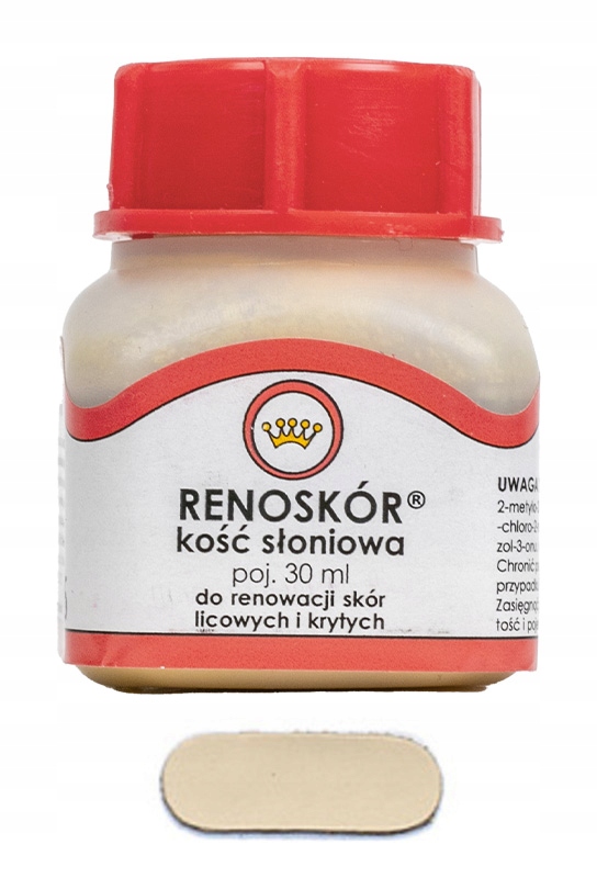 Renoskór Farba Lakier Do Skóry Kość Słoniowa