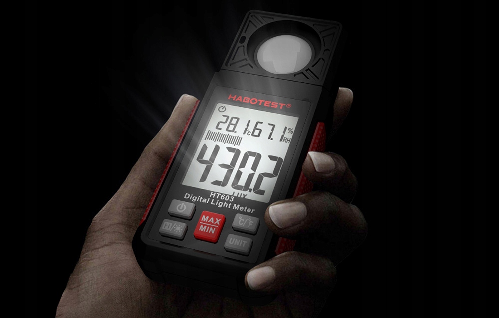 Luksomierz światłomierz cyfrowy Habotest HT603 EAN (GTIN) 5905316141056