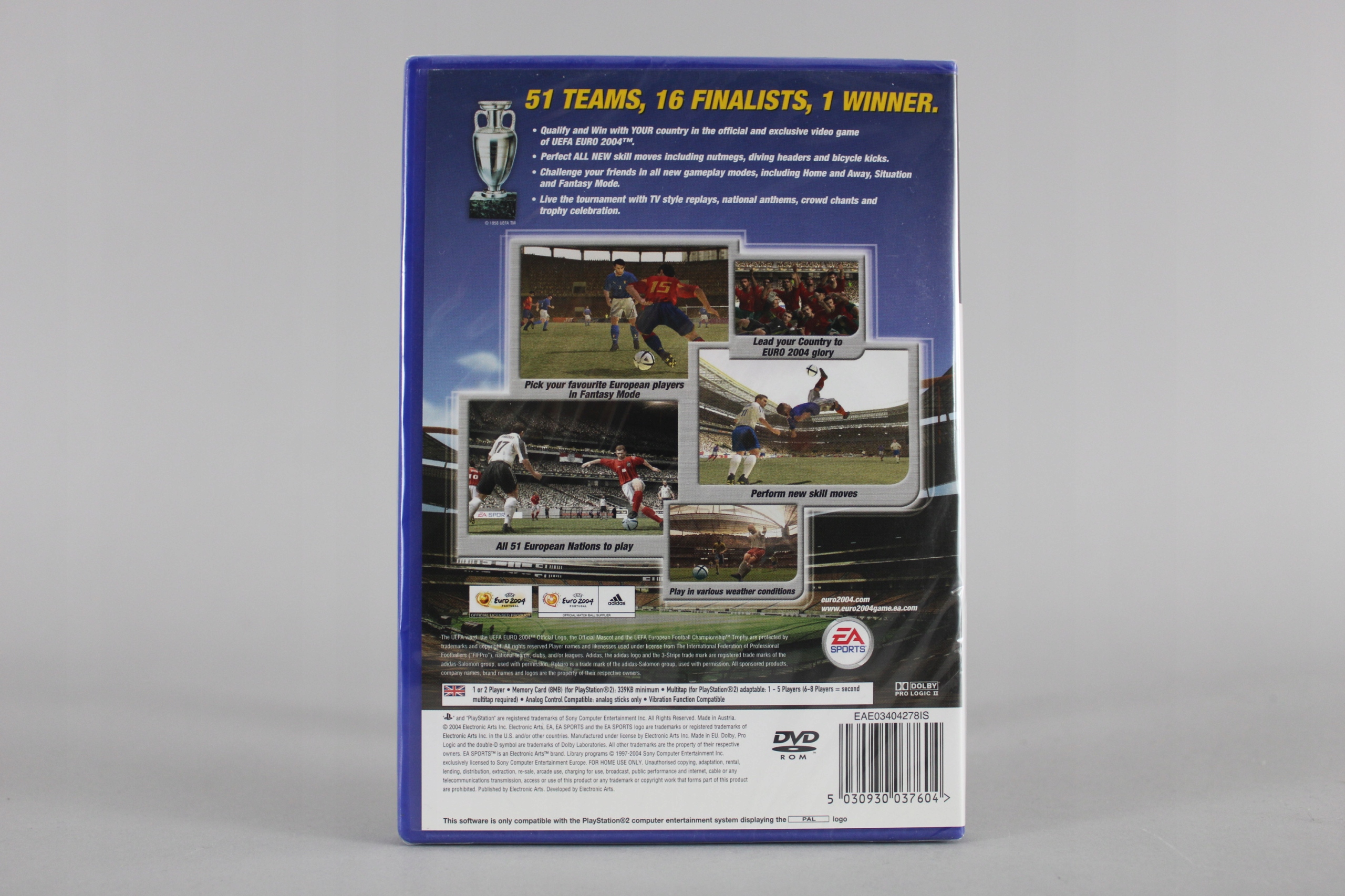 UEFA EURO 2004 PS2 Producent Electronic Arts Inc.