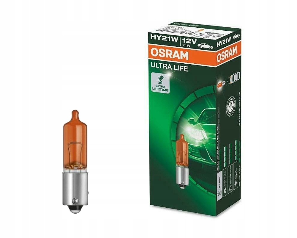 

Żarówka HY21W 12V Osram BAW9s 21W