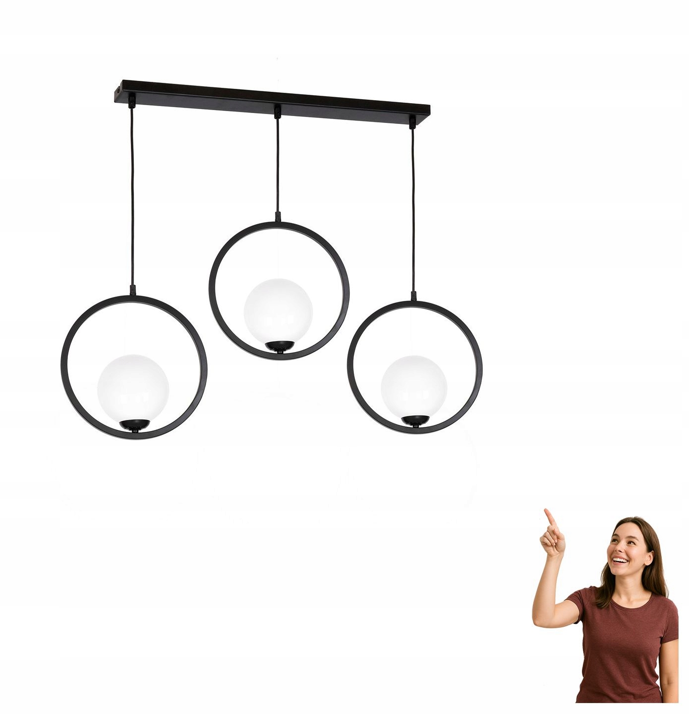 Závěsná lampa Boston MLP5594 Milagro