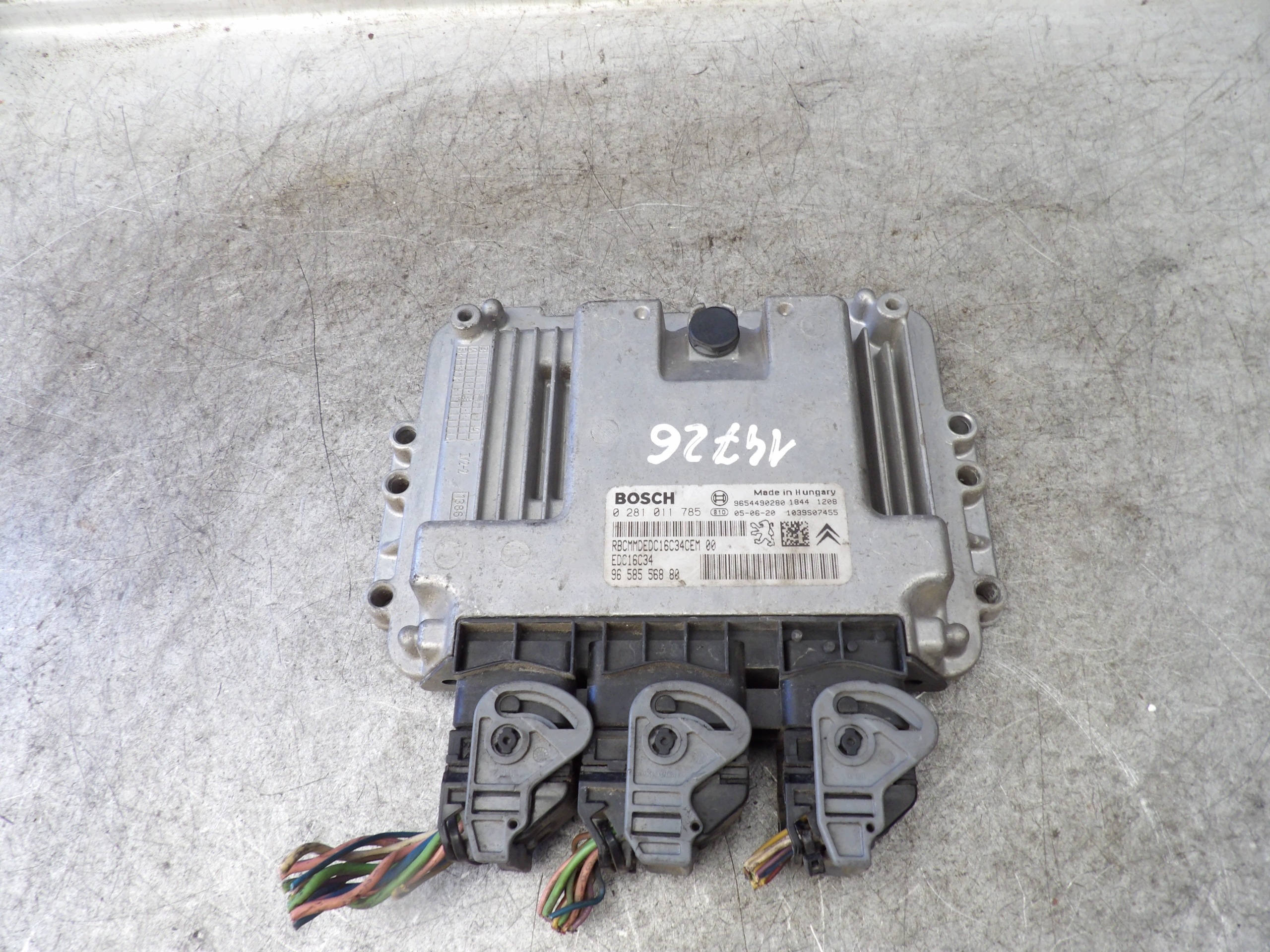 Citroen C3 1,4 hdi Computer