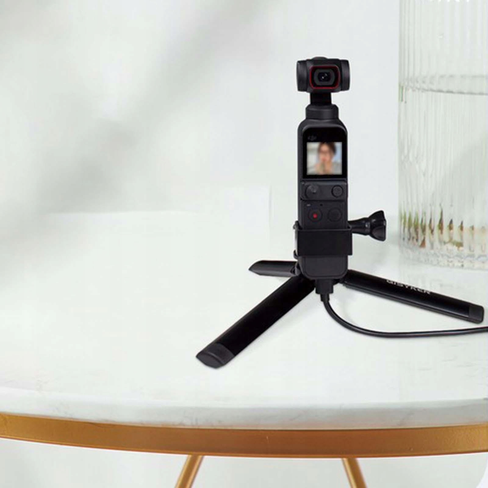 Mini Tripod with Lens Protective Cap Monopod Kod producenta Blesiya-68049793