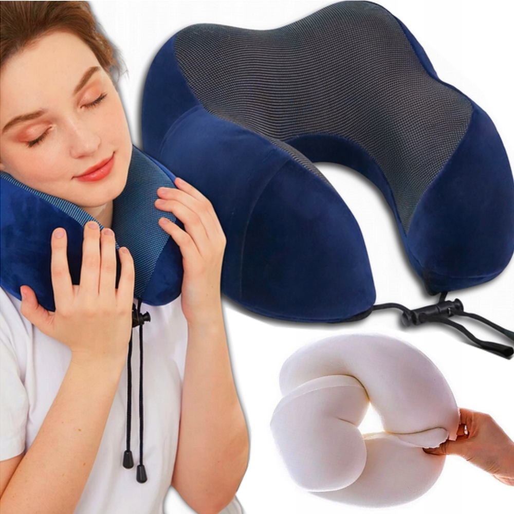 PODUSZKA PODRÓŻNA ROGAL XL NA SZYJĘ DO SAMOLOTU AUTA ZAGŁÓWEK PIANKA MEMORY