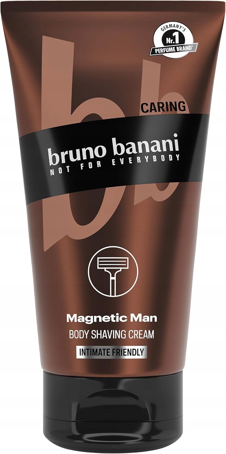 bruno banani krém na holení Magnetic Man 150 Ml pro citlivou pokožku, veganský