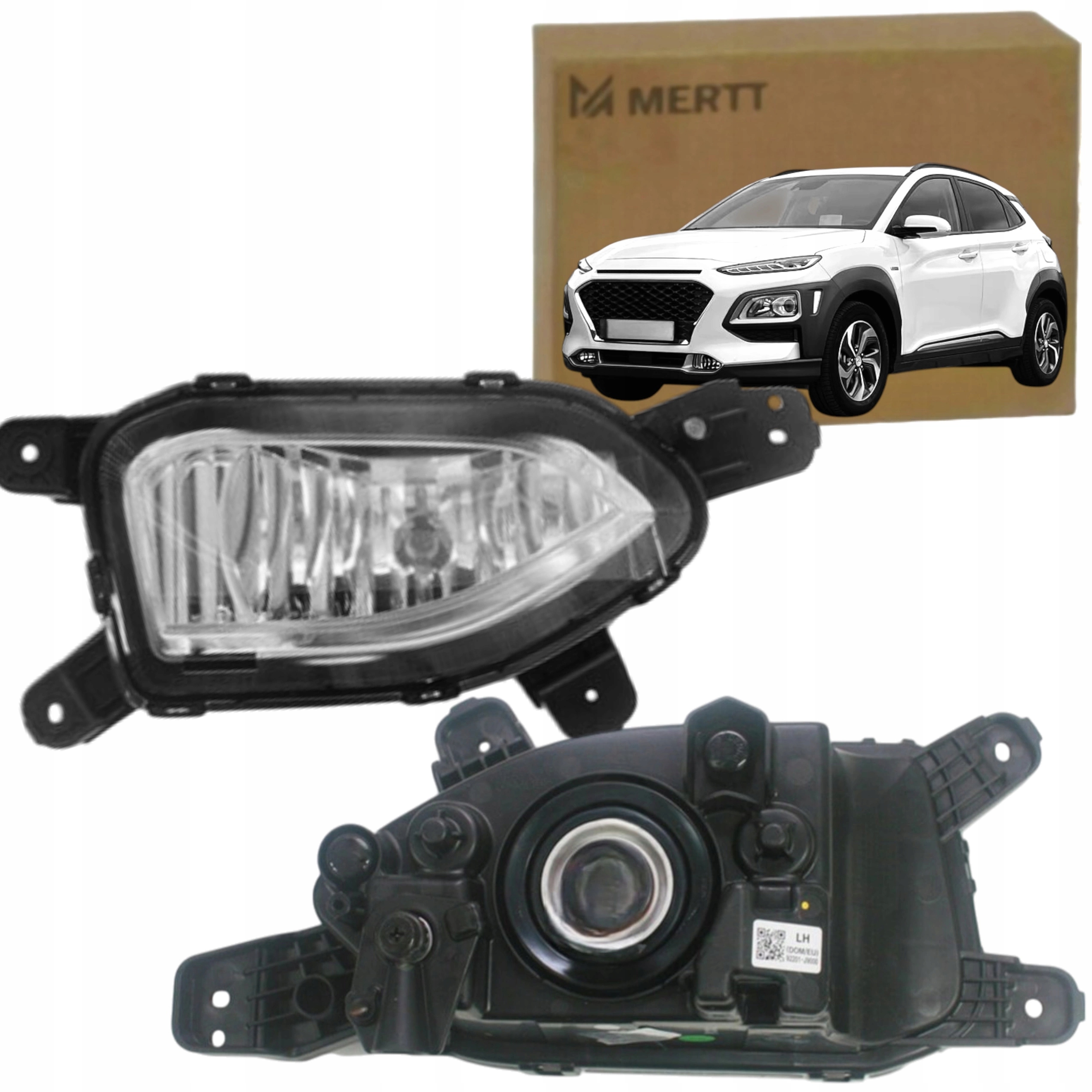 Mlhová Lampa Halogenová Mlhová Levá Hyundai Kona 2017-2023