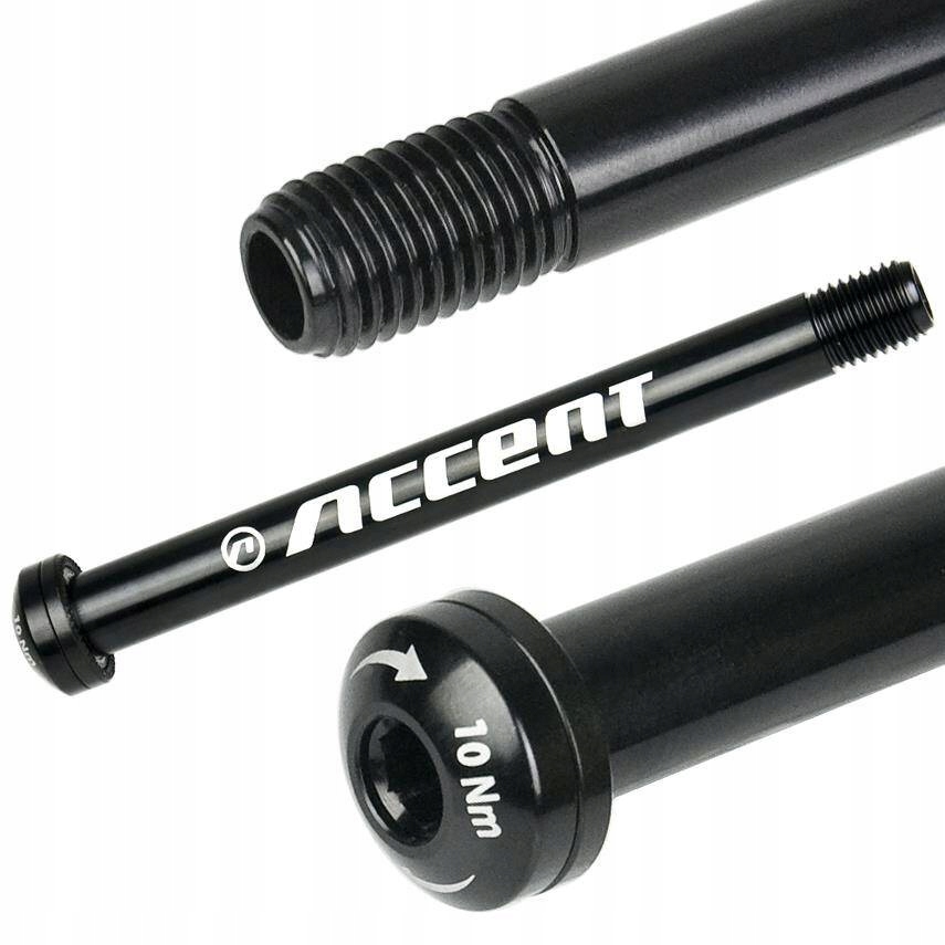 Pevná přední osa náboje Accent Evo 100x12 mm (M12x1.5) Freak, Furious Pro