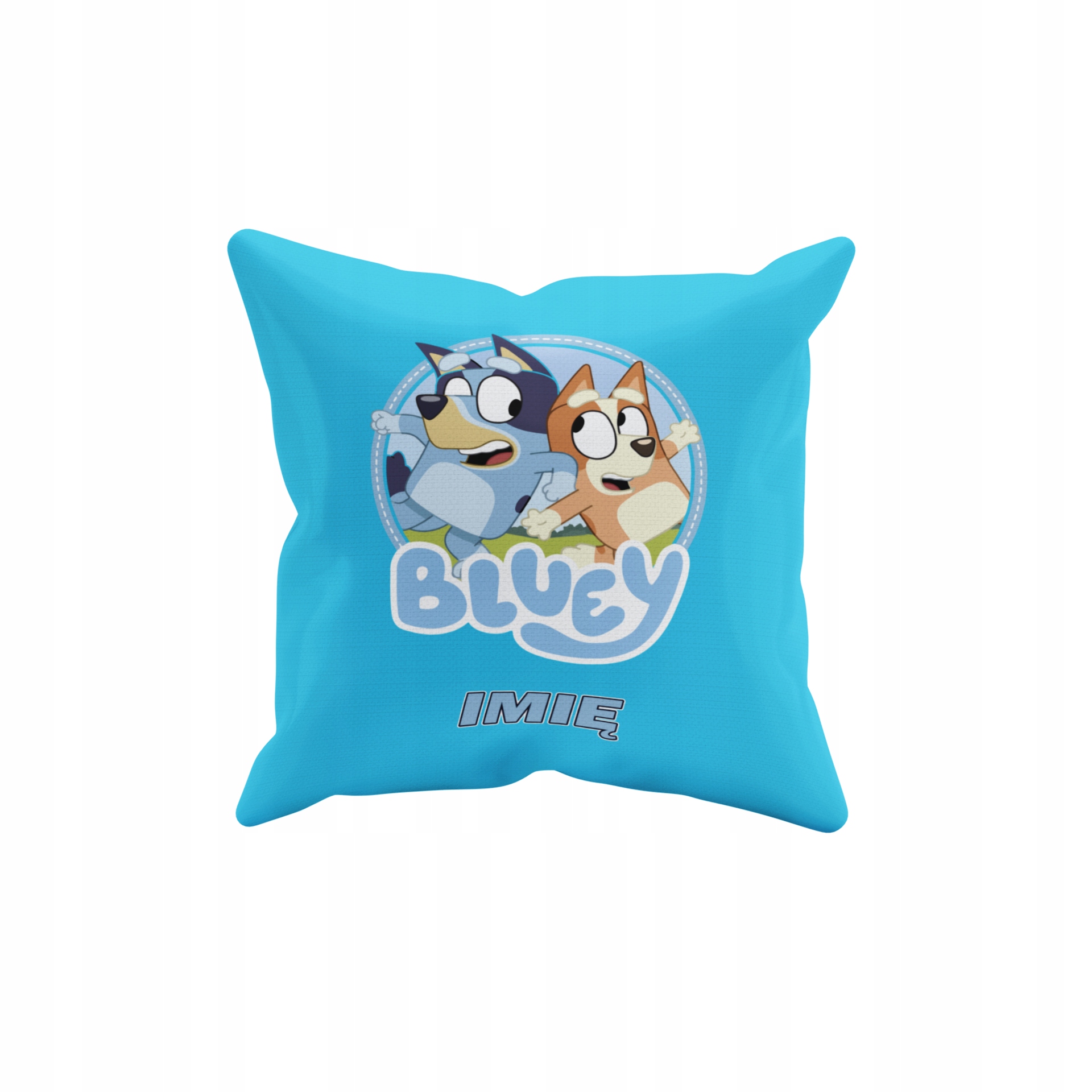 POSZEWKA NA PODUSZKĘ JAŚKA DO PRZEDSZKOLA NIEBIESKI PIES + IMIĘ GRATIS Waga produktu z opakowaniem jednostkowym 0.5 kg