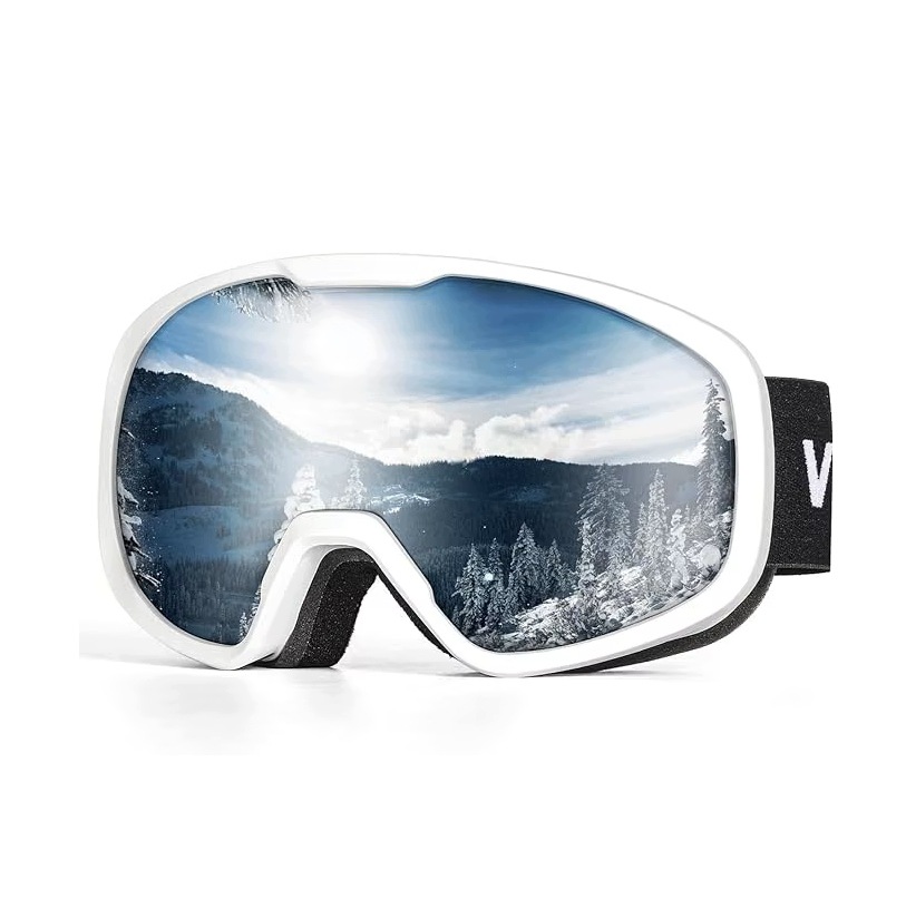 Gogle narciarskie Otg anti-fog Vlt 16% Victgoal białe