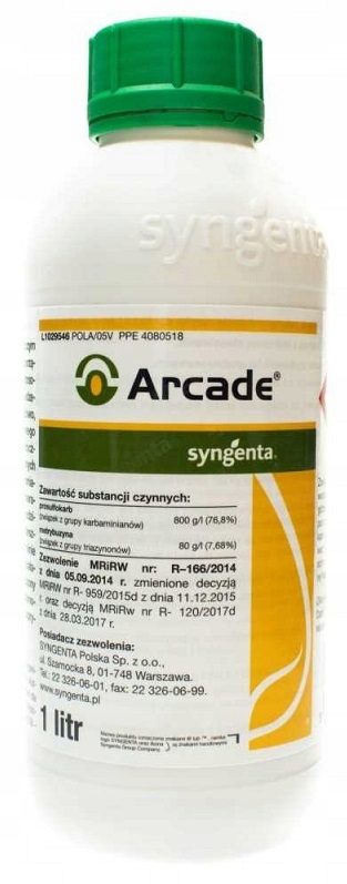 

Arcade 880 Ec 1L Oprysk Na Chwasty W Zmianiakach