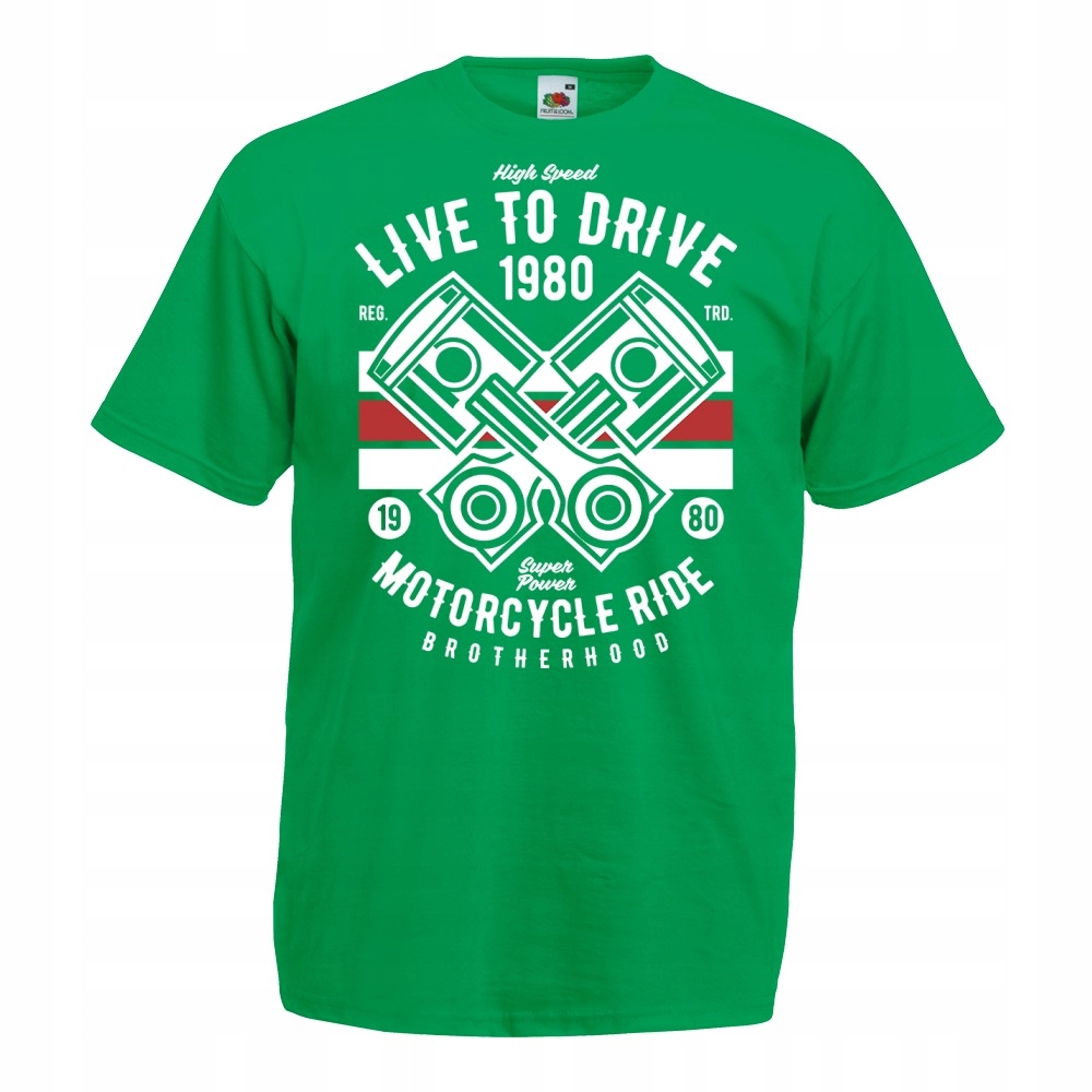 

Koszulka live to drive motocykl części motor S