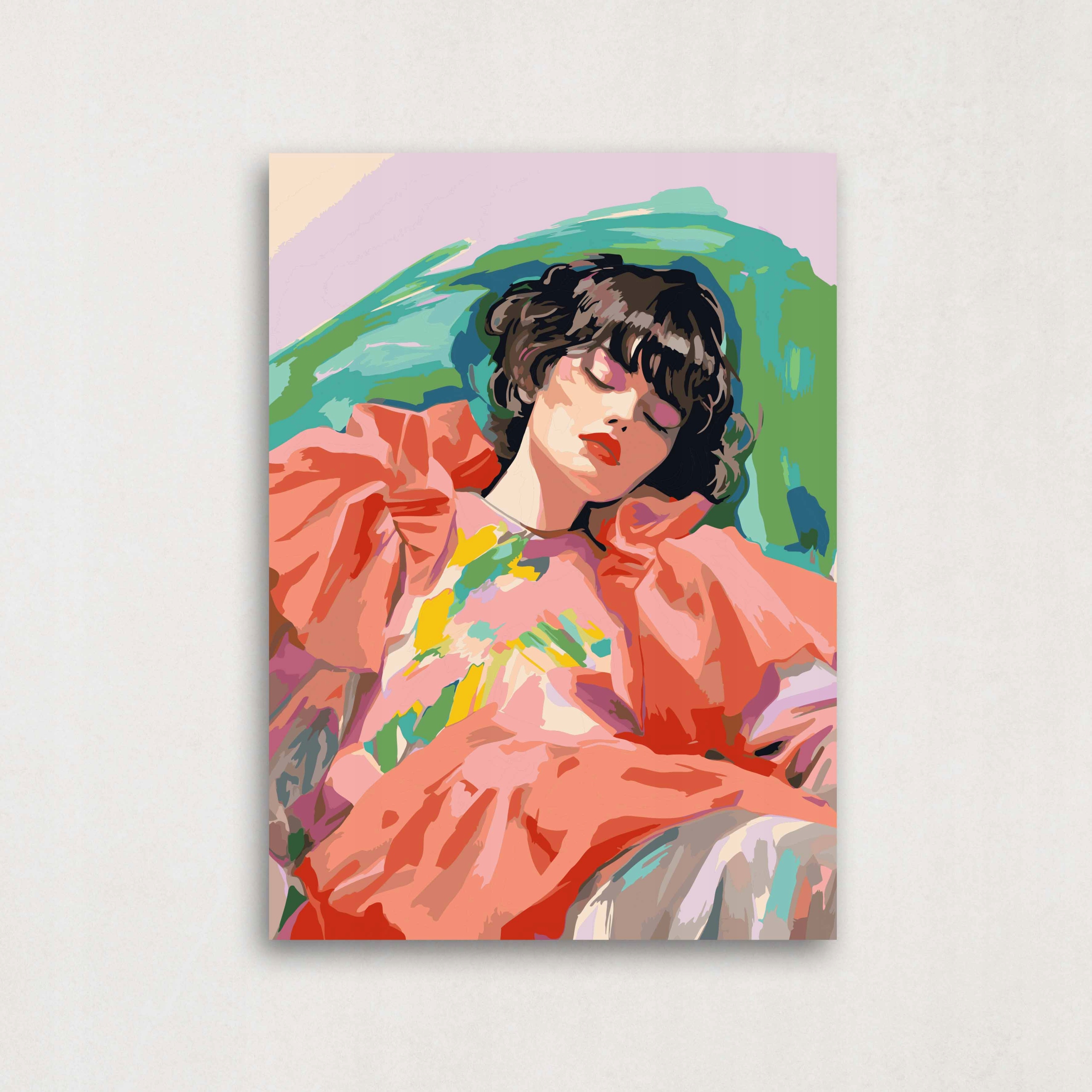 Malování podle čísel – Neonová Žena 40x50cm Make It Easy, produkt Pl