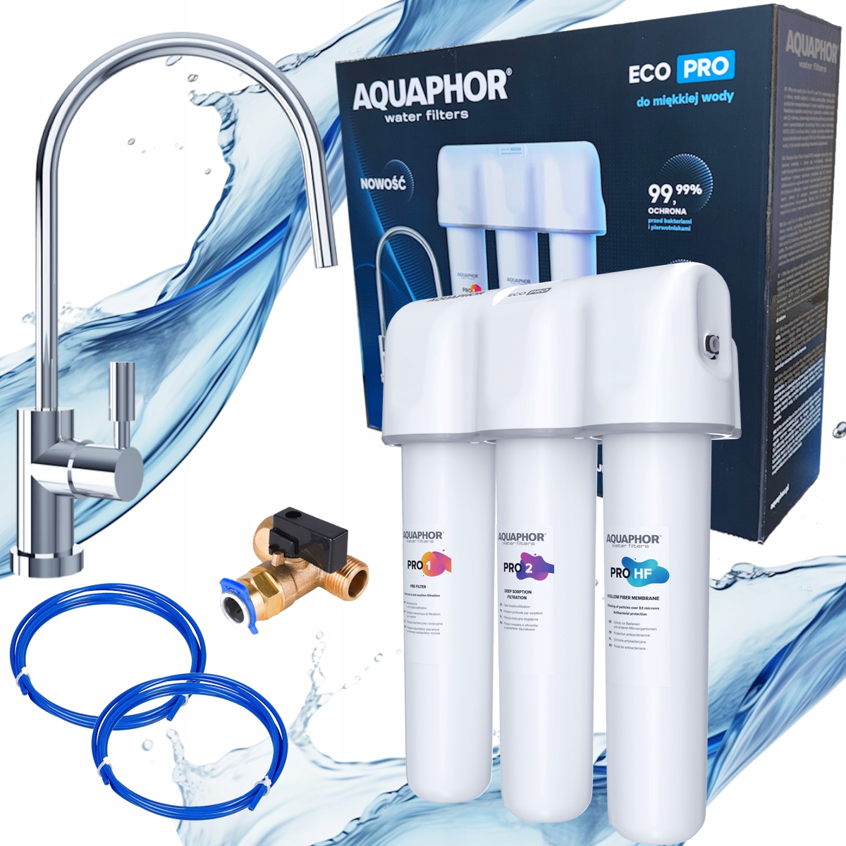 Filter vody pod umývadlo Aquaphor Baktericídny Ecopro