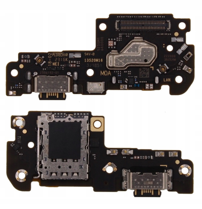 Nowe Oryginalne Gniazdo Płytka Złącze Ładowania Xiaomi Redmi Note 12 Pro 5G