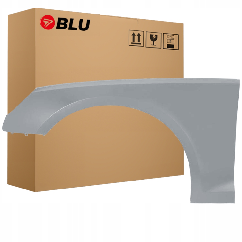 Blu Blatník Audi A4 B9 S4 LY7G levý stříbrný 15-19 přední