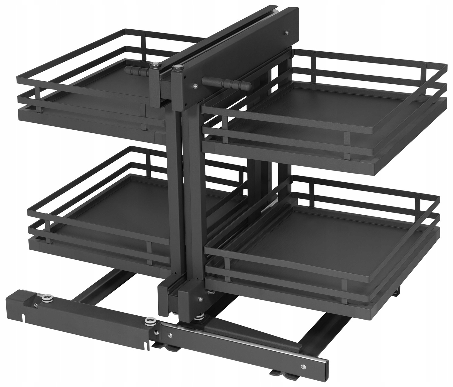 Koš Cargo Magic Corner Grafit Do Skříňky 900 mm Levý MPTJ017 KS2 Amix