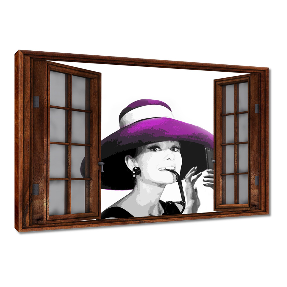 

Obrazy 60x40 Selfie Audrey Hepburn