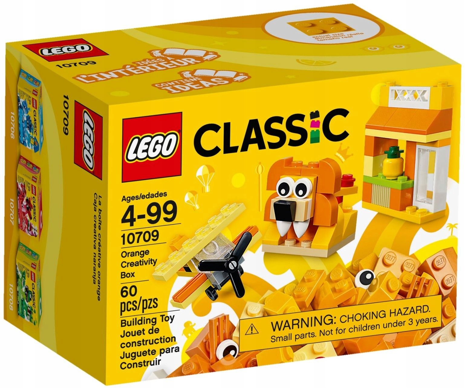 Lego Classic 10709 Pomarańczowy zestaw kreatywny