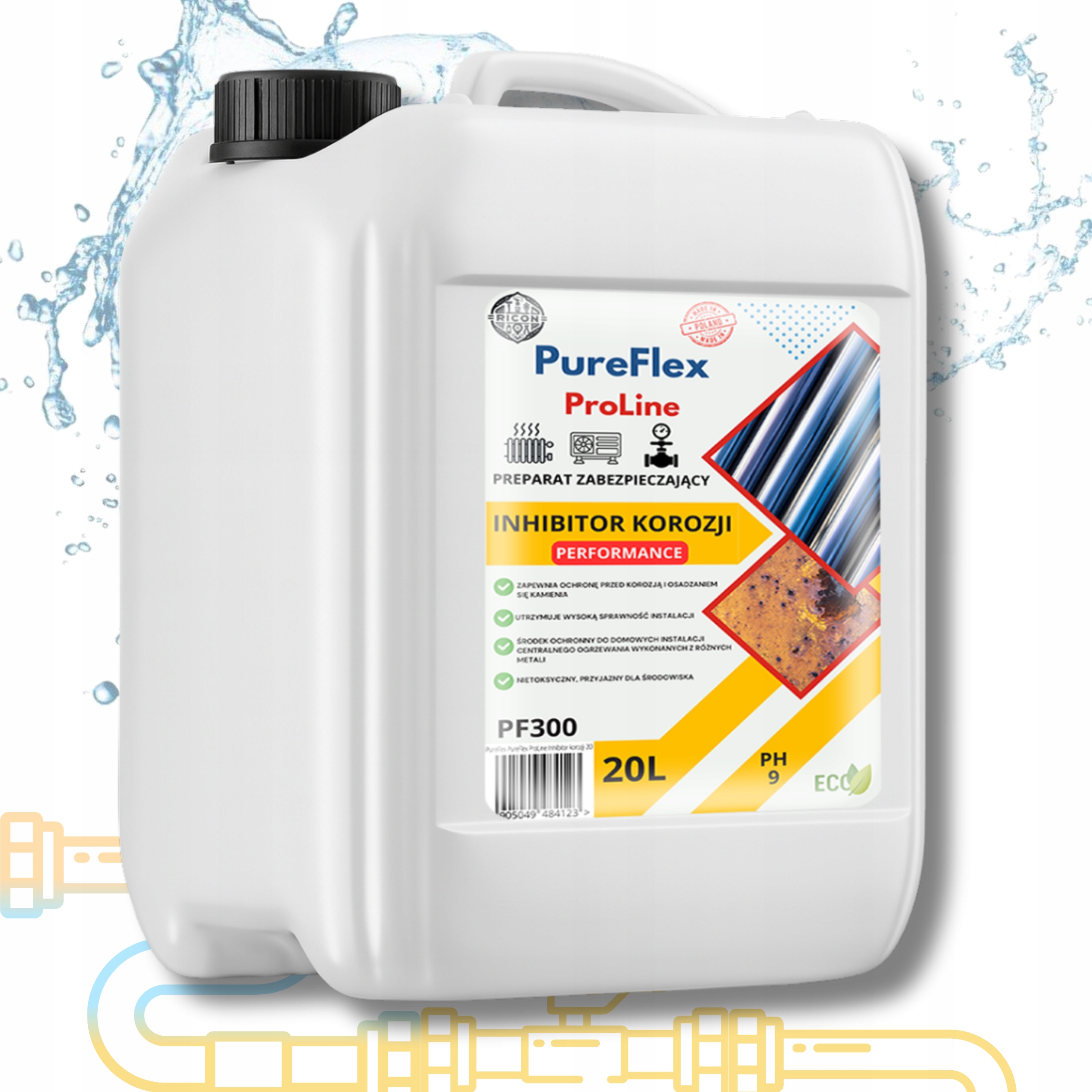 Inhibitor koroze ochrana topného systému C.o koncentrát 20L