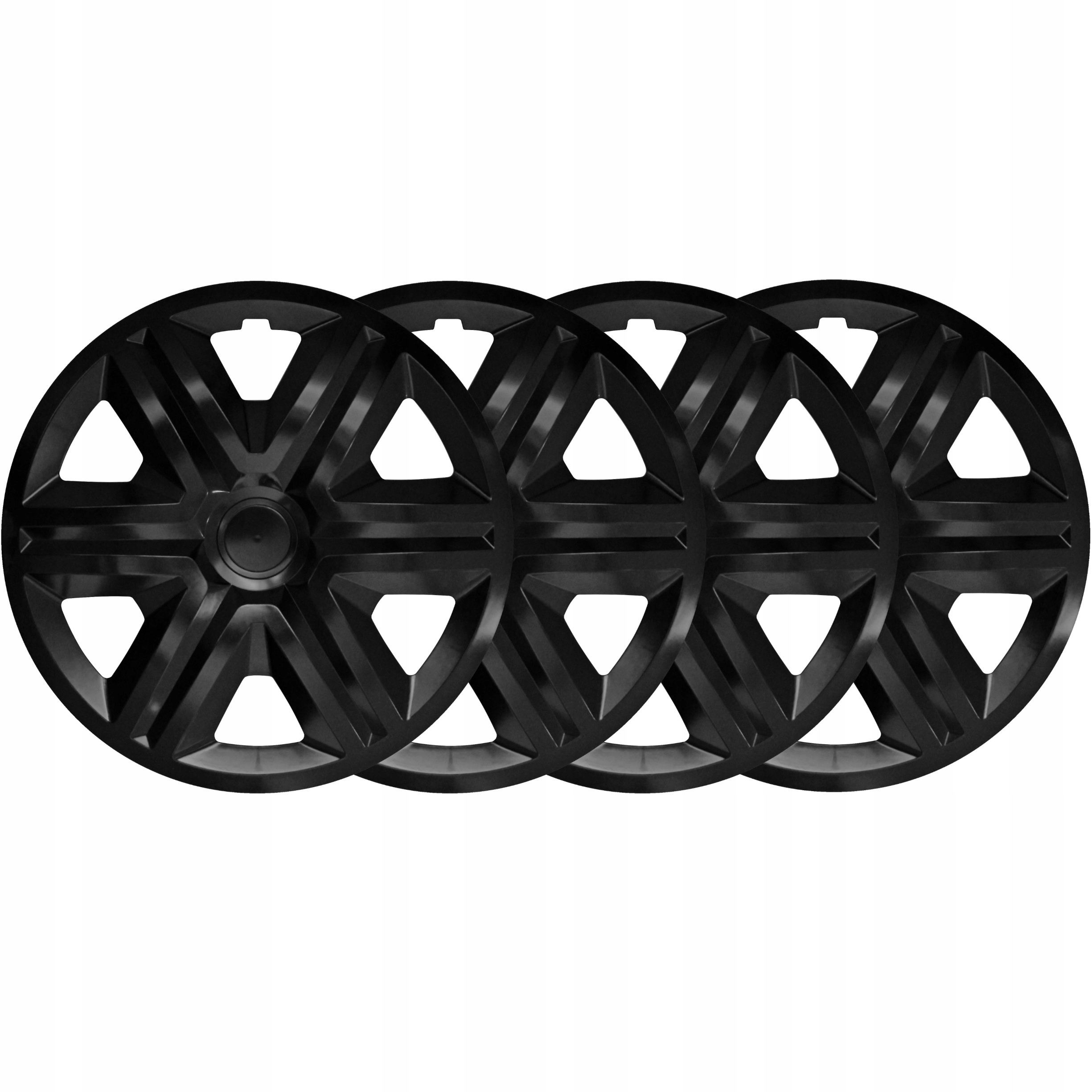 4x Kołpaki 15 cali samochodowe uniwersalne TUNING Producent Titanium+