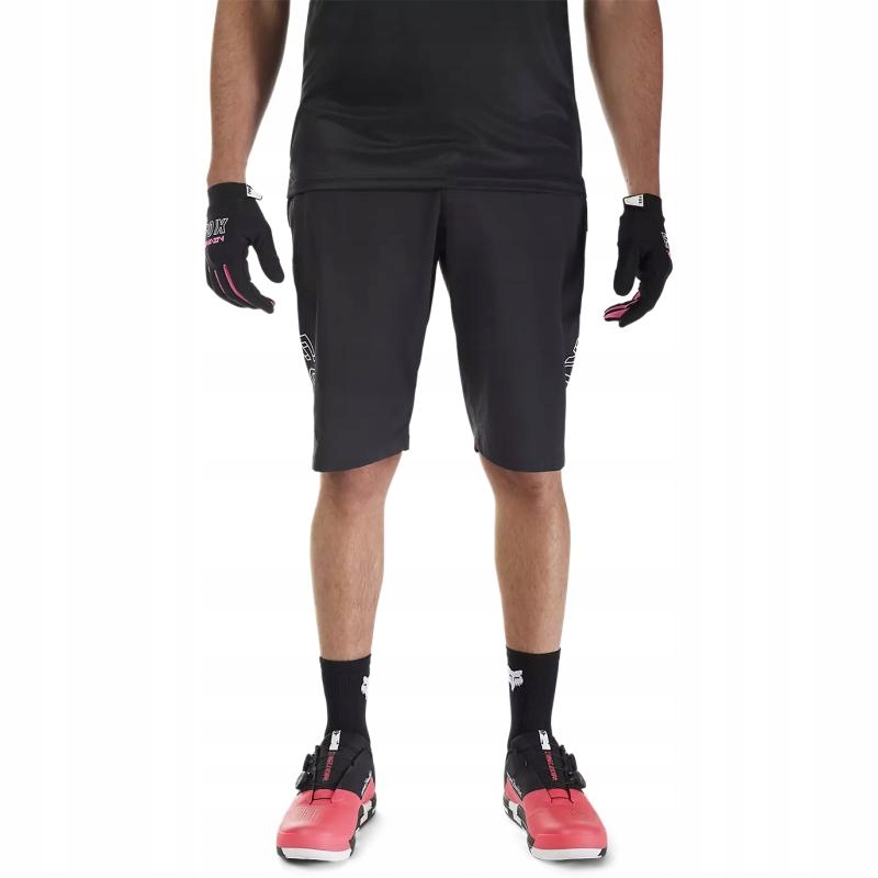 Fox Kraťasy Ranger Digi Image pánské volné černá M (32)