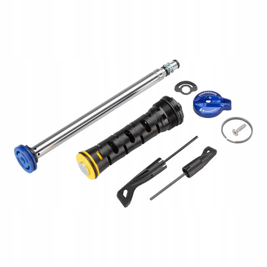 Zestaw do prawej goleni RockShox Recon Silver Tłumik kompresji i powrotu