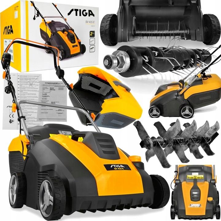 WERTYKULATOR AERATOR ELEKTRYCZNY STIGA SV 415 E *DUŻA WYDAJNOŚĆ*