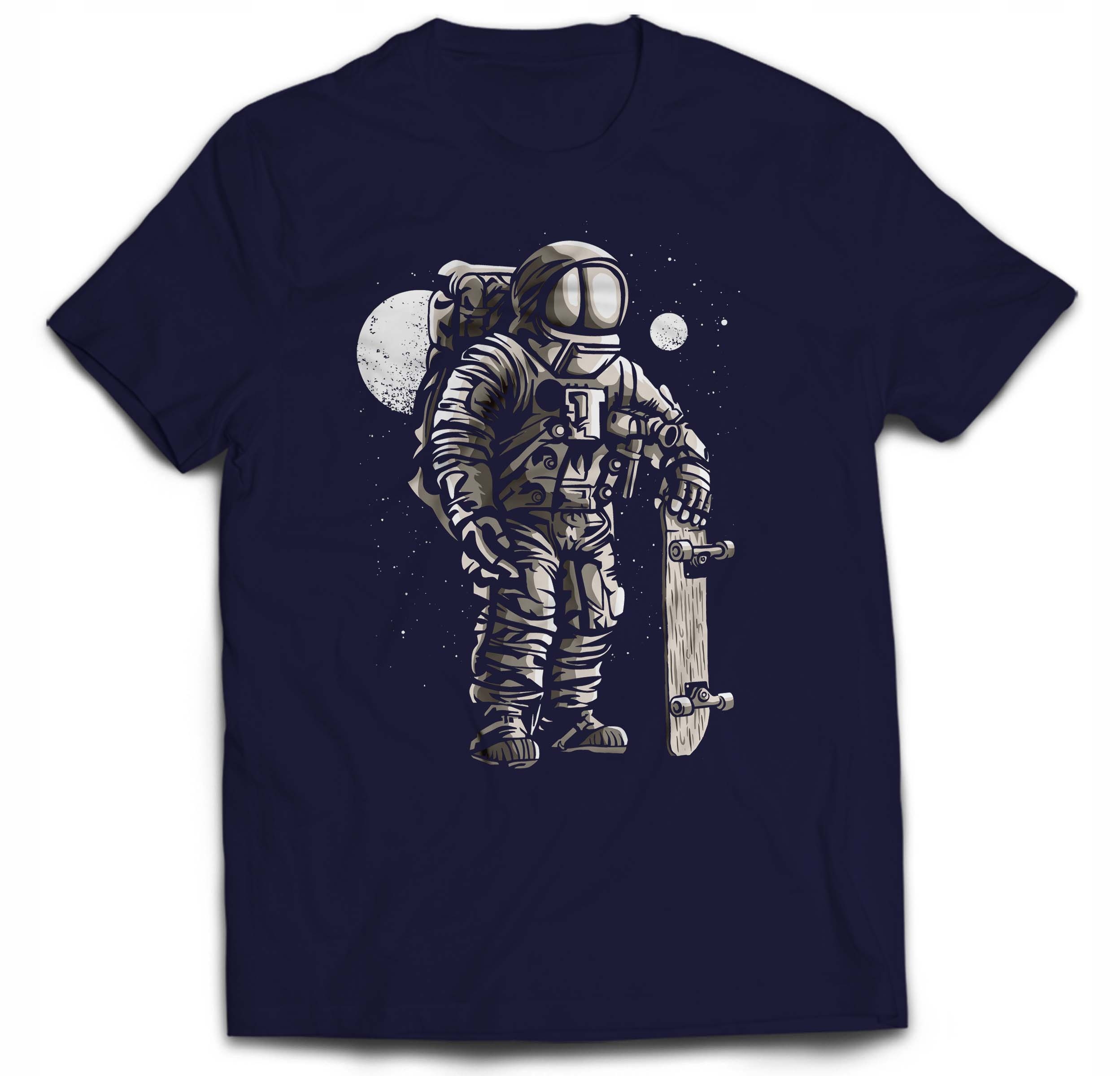 

Koszulka Astronauta Z Deskorolką Skate 4XL
