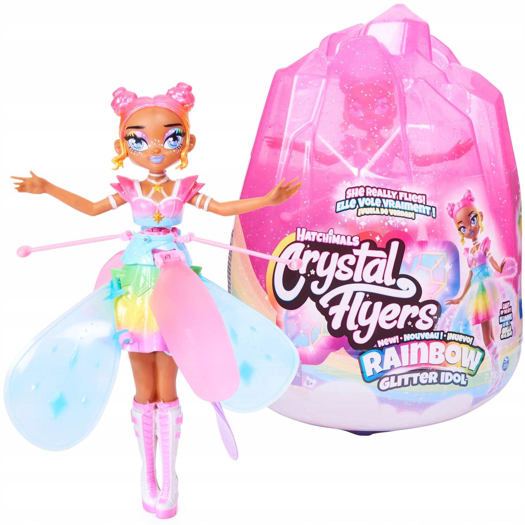 

Hatchimals Crystal Flyers Latająca Wróżka Rainbow