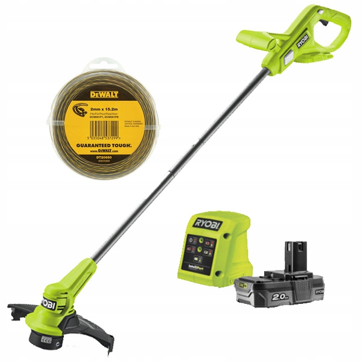 Akumulátorový Vyžínač Kosa Ryobi V Sade S Vlascom Dewalt