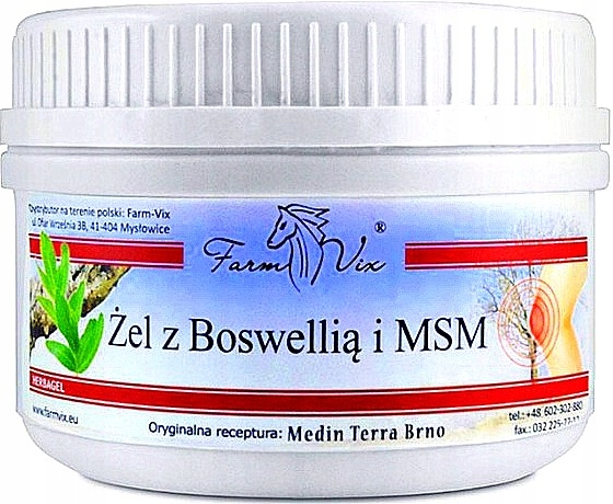 

Żel Z Boswellią I Msm 350ML Farm-vix /^naturalny