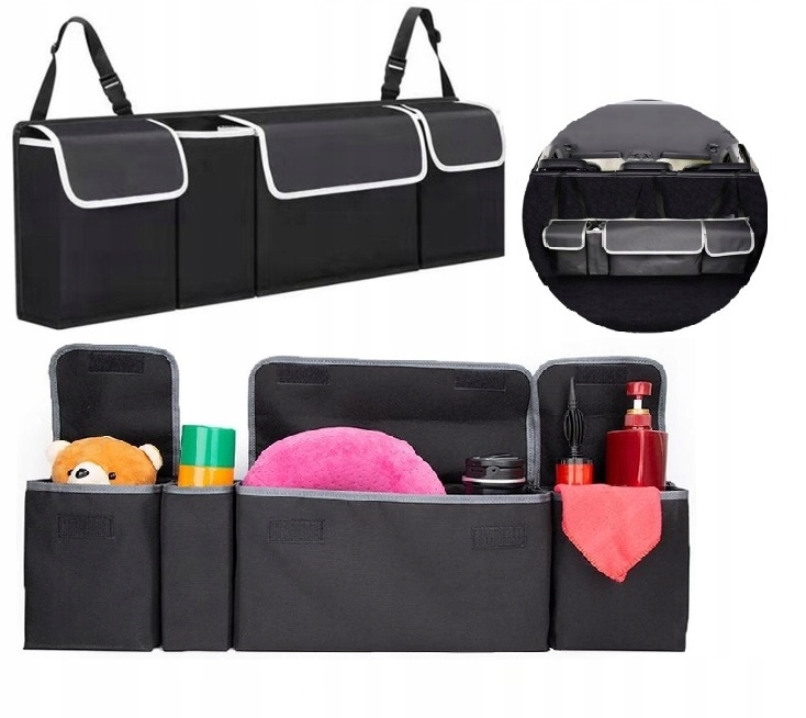 Сумка-органайзер для багажника автомобіля на спинку сидіння
