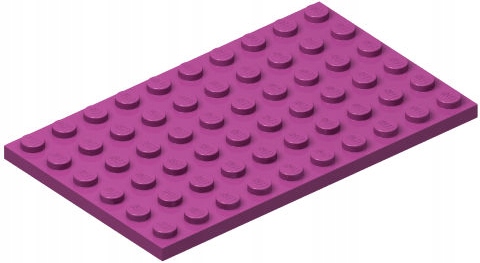 

Lego 3033 Płytka 6x10 Magenta Nowa (8g)