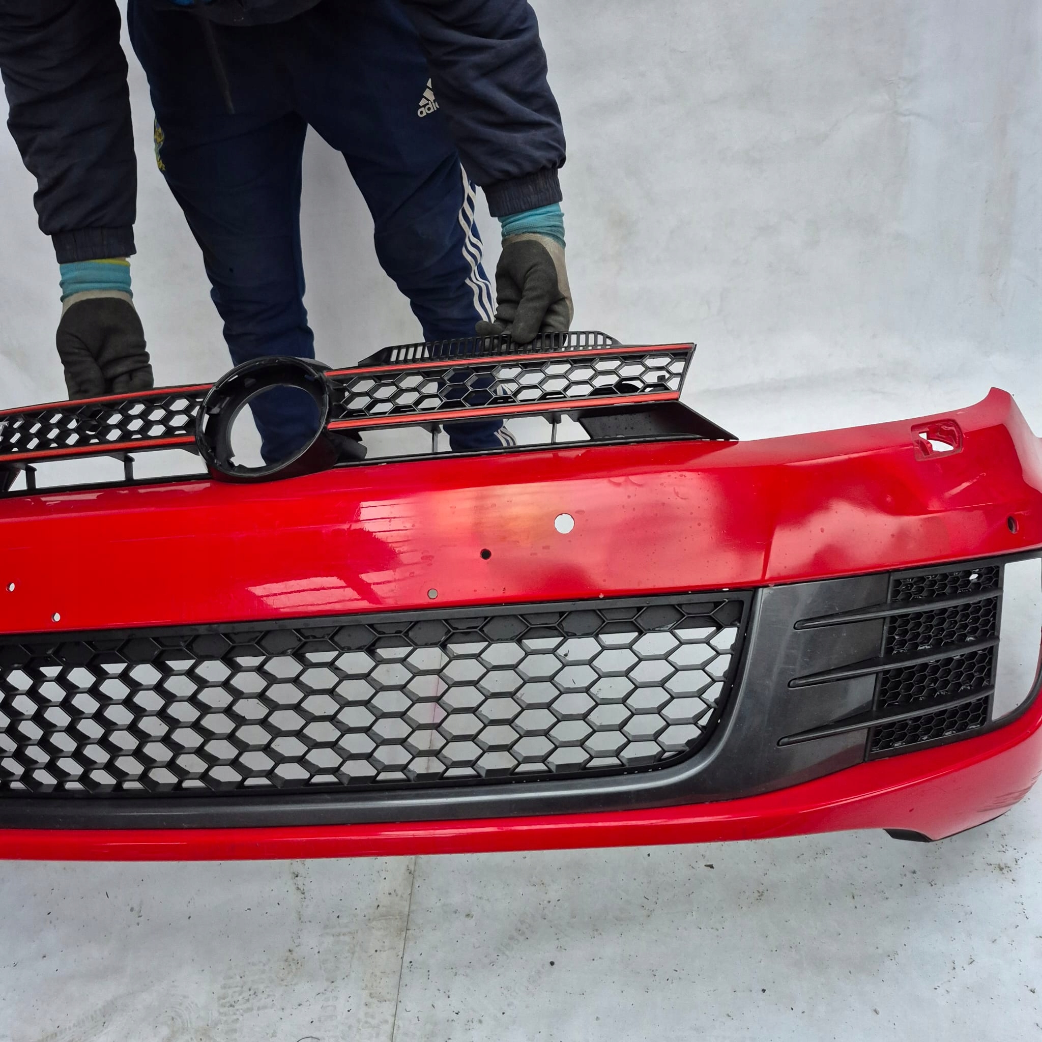 VW GOLF VI 6 GTI 08-12 bumper front front 4XPDC SPR 5K0807221T